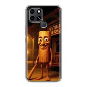 Чохол з мемом Тралалело тралала на Infinix Smart 6 (Тунг тунг сахур)