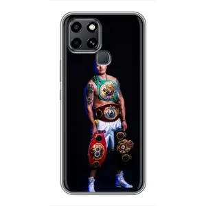 Чехол с принтом «Усик с поясами» для Infinix Smart 6