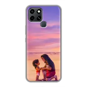 Чехол с мультфильмом Моана Infinix Smart 6 (Маленькая Ваяна)