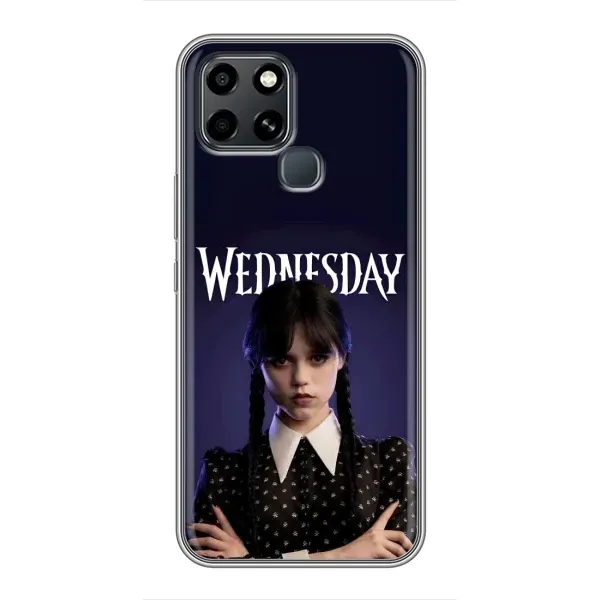 Чехол с принтом «Wednesday» для Infinix Smart 6 Чехол с принтом «Wednesday» для Infinix Smart 6