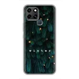 Новогодние, Праздничные Чехлы для Infinix Smart 6 - 2024 год (Winter)