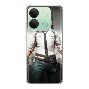 Чехол PUBG для Инфиникс Смарт 7 ШД (AlphaPrint)