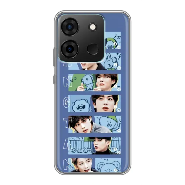 Чохол з принтом «Bangtan» для Infinix Smart 7