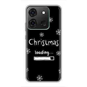 Рождественские, Праздничные Чехлы для Инфиникс Смарт 7 (Christmas loading)