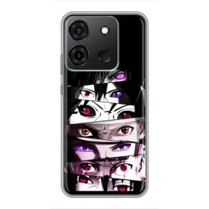 Чехол с принтом «Глаза Anime» для Infinix Smart 7