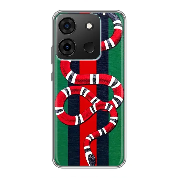 Чохол з принтом «Gucci змія» для Infinix Smart 7