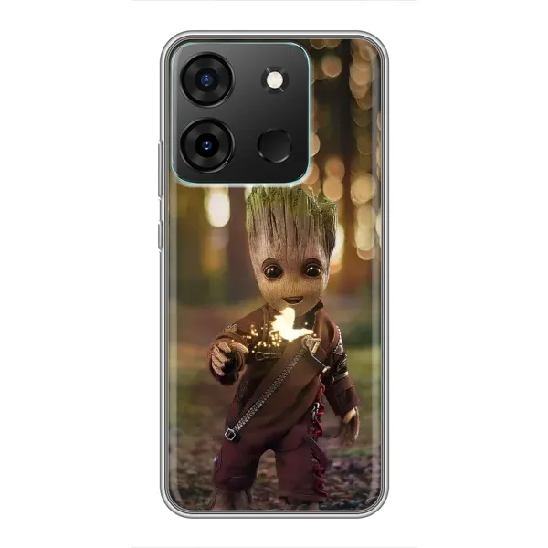 Чехол с принтом «I am Groot» для Infinix Smart 7 Чехол с принтом «I am Groot» для Infinix Smart 7