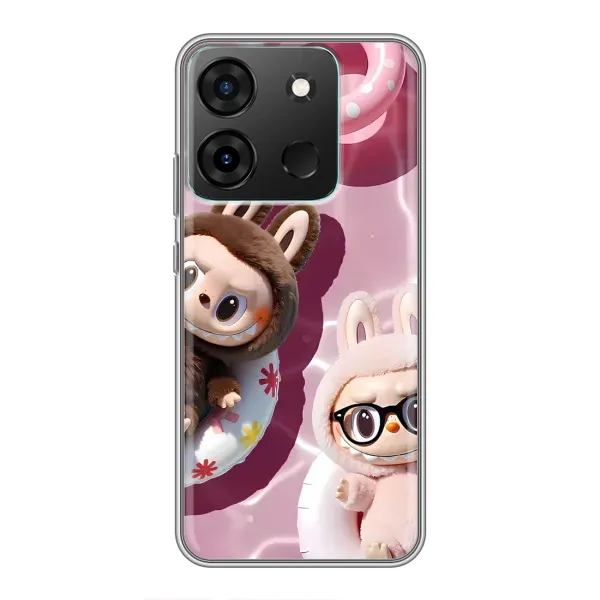 Чехол с принтом «Игрушка Лабубу» для Infinix Smart 7