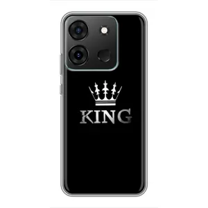 Чохол з принтом «KING» для Infinix Smart 7