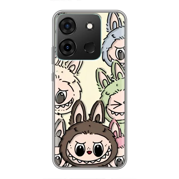 Чехол с принтом «Золотая обезьяна Bored Ape» для Infinix Smart 7