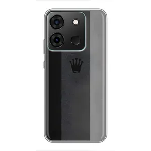 Чохол з принтом «Коронка» для Infinix Smart 7