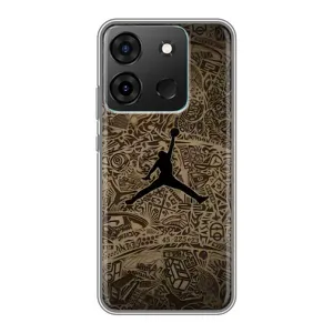 Чехлы для Infinix Smart 7 - с картинкой JORDAN (AlphaPrint)