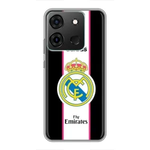 Чехол для Infinix Smart 7 с принтом Реал Мадрид (Лого Real Madrid)