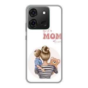 Чохол з принтом «Мама і син» для Infinix Smart 7