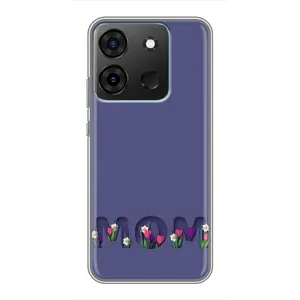 Чохол з принтом «Мама в квітах» для Infinix Smart 7