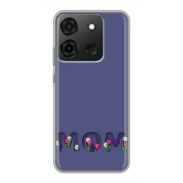 Чохол з принтом «Мама в квітах» для Infinix Smart 7