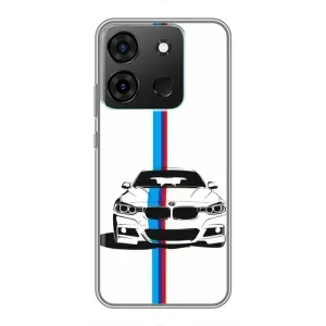 Чехол с принтом «Машина БМВ» для Infinix Smart 7