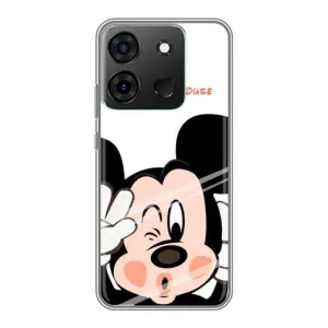 Міккі Маус чохол для Infinix Smart 7 (AlphaPrint - Мультяшні) (Маус Міккі)