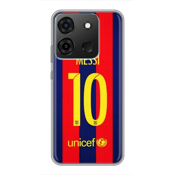 Чохол з принтом «Messi Barca 10» для Infinix Smart 7