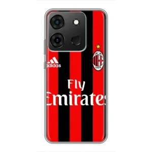 Чехлы для Infinix Smart 7 (VPrint) - Футбольные клубы (Milan)