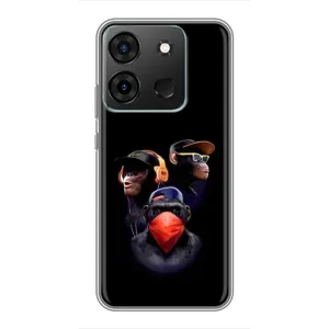 Чохол з Мавпами Infinix Smart 7 - (AlphaPrint)