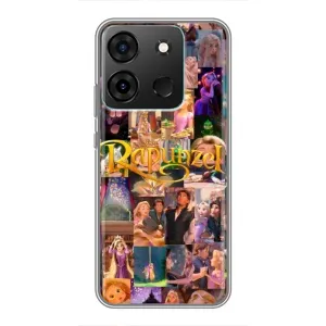 Чехол Рапунцель для Infinix Smart 7 (Коллаж Рапунцель)