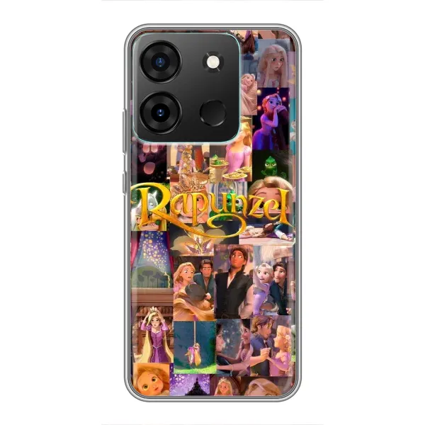 Чохол з принтом «Колаж Рапунцель» для Infinix Smart 7