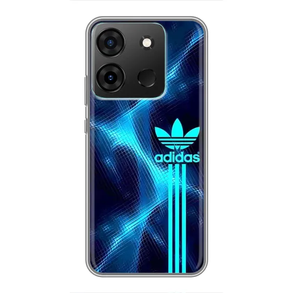 Чохол з принтом «Синій Адідас» для Infinix Smart 7