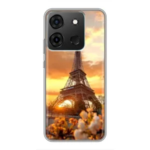 Чохол Ейфелева Вежа Infinix Smart 7 - (AlphaPrint) (Сонячня вежа)