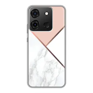 Мраморний чехол на Infinix Smart 7 (VPrint) (Тройний мрамор)