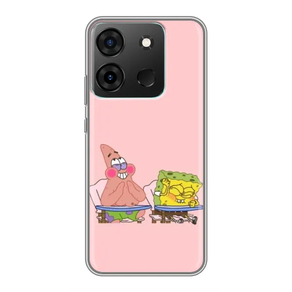 Чохол з принтом «За партою» для Infinix Smart 7