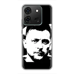 Чохол для Infinix Smart 7 (AlphaPrint - с принтом Зеленського)