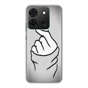 Чохол з принтом «Значок Love» для Infinix Smart 7