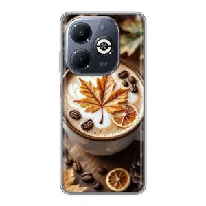 Чохол з принтом «Пряна кава» для Infinix Smart 8 Plus