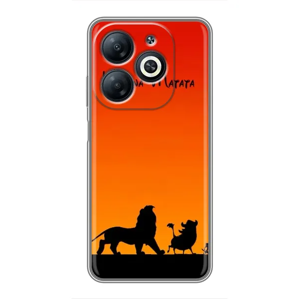 Чехол с принтом «Акуна Матата закат» для Infinix Smart 8