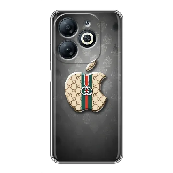 Чехол с принтом «Apple gucci» для Infinix Smart 8 Чехол с принтом «Apple gucci» для Infinix Smart 8