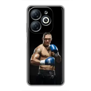 Чохол з принтом «Боксер Усик» для Infinix Smart 8