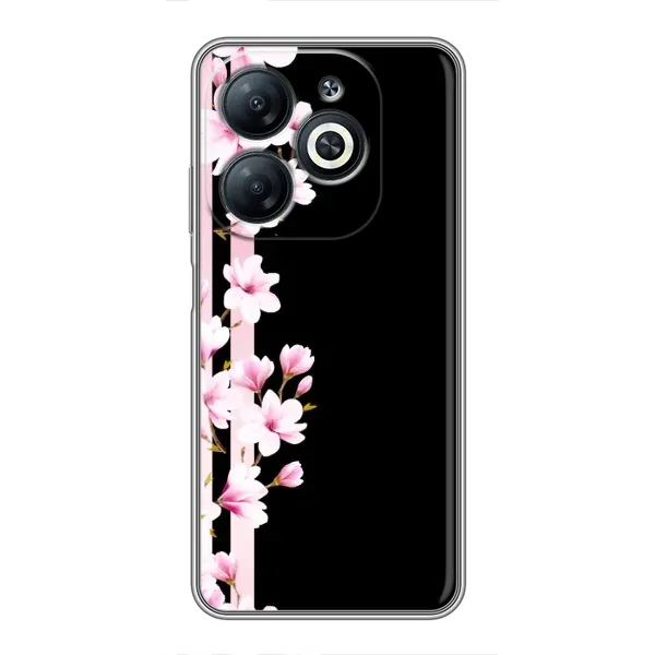 Чехол с принтом «Цветочки» для Infinix Smart 8