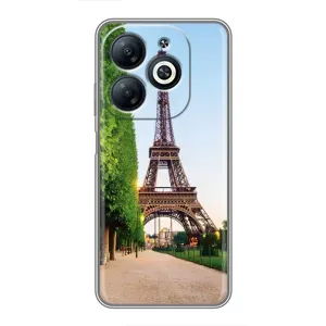 Чехол Эйфелева Башня для Infinix Smart 8 - (AlphaPrint)