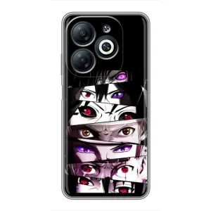 Чехол с принтом «Глаза Аниме» для Infinix Smart 8
