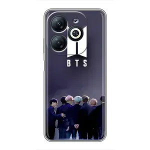 Чохол з принтом «Група BTS» для Infinix Smart 8