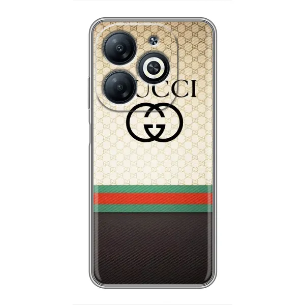 Чехол с принтом «GUCCI стиль» для Infinix Smart 8 Чехол с принтом «GUCCI стиль» для Infinix Smart 8