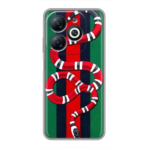 Чехол с принтом «Gucci змия» для Infinix Smart 8 Чехол с принтом «Gucci змия» для Infinix Smart 8