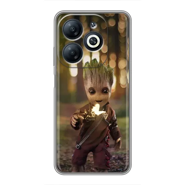 Чехол с принтом «I am Groot» для Infinix Smart 8 Чехол с принтом «I am Groot» для Infinix Smart 8