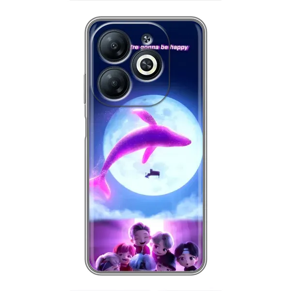 Чохол з принтом «КИТ BTS» для Infinix Smart 8