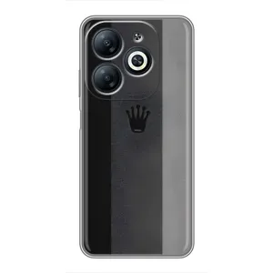 Чехол с принтом «Коронка» для Infinix Smart 8