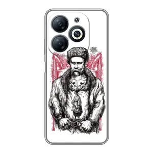 Чехлы для Infinix Smart 8 с принтом Тараса Шевченко (AlphaPrint) (Козак Шевченко)
