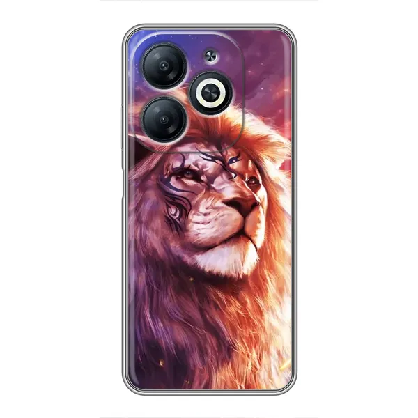 Чехол с принтом «Красочный Лев» для Infinix Smart 8 Чехол с принтом «Красочный Лев» для Infinix Smart 8