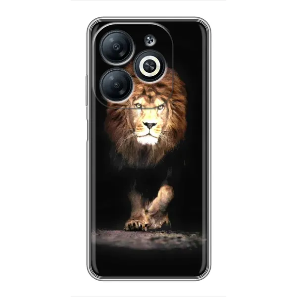 Чехол с принтом «Лев» для Infinix Smart 8 Чехол с принтом «Лев» для Infinix Smart 8