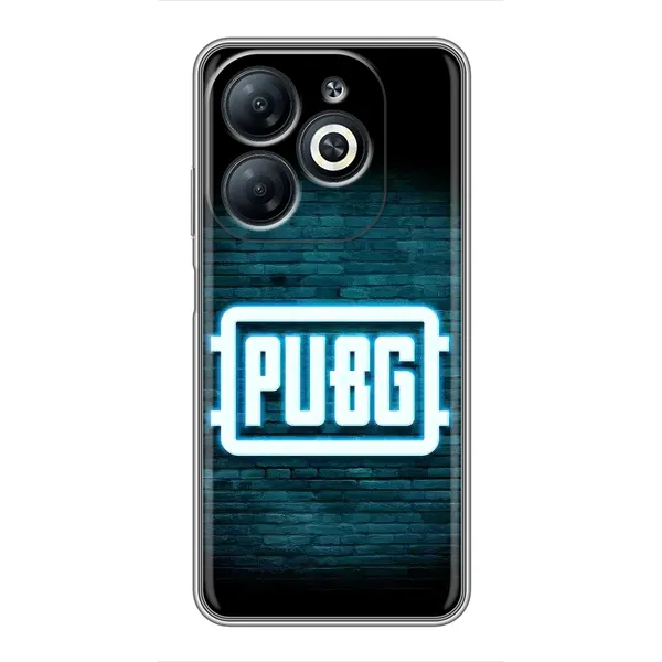 Чехол с принтом «Лого PUBG» для Infinix Smart 8 Чехол с принтом «Лого PUBG» для Infinix Smart 8